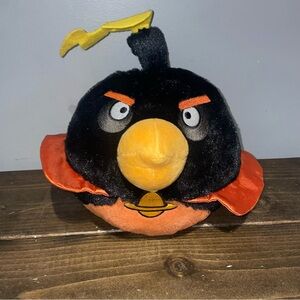 Angry Birds Space Firebomb Bird plush toy. 
Plush Angry Bird Toy